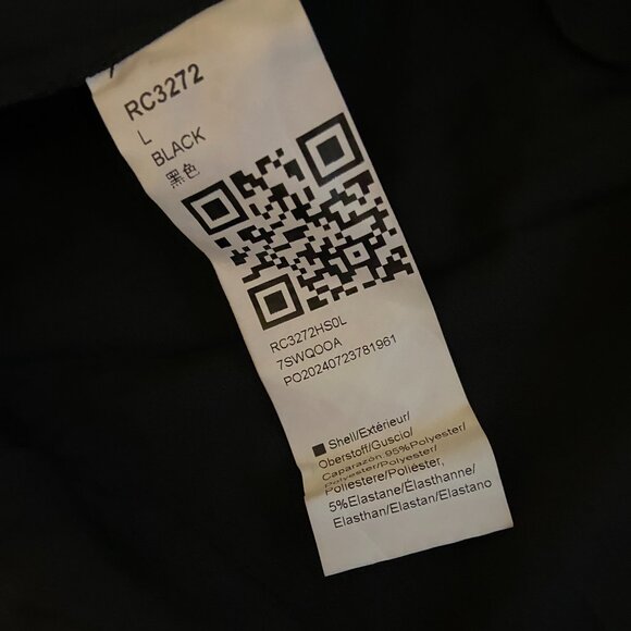 *Cicy Bell* Women's Quilted Puffer Vest Large NWOT Black - Picture 3 of 7